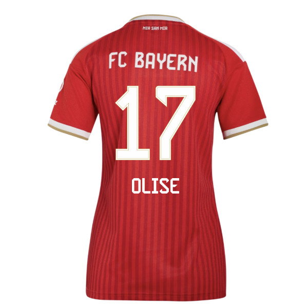 2026-2027 Bayern Munich Home Shirt (Womens) (Olise 17)