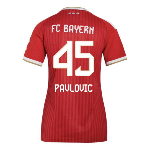 2026-2027 Bayern Munich Home Shirt (Womens) (Pavlovic 45)