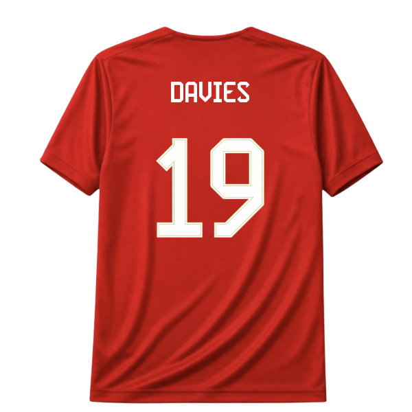 2026-2027 Bayern Munich Home SUPPORTER Shirt (Kids) (Davies 19)