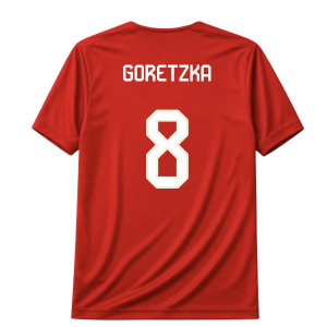 2026-2027 Bayern Munich Home SUPPORTER Shirt (Kids) (Goretzka 8)