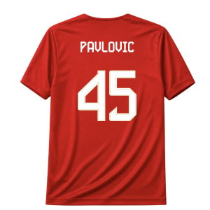2026-2027 Bayern Munich Home SUPPORTER Shirt (Kids) (Pavlovic 45)