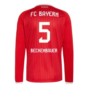 2026-2027 Bayern Munich Long Sleeve Home Shirt (Beckenbauer 5)