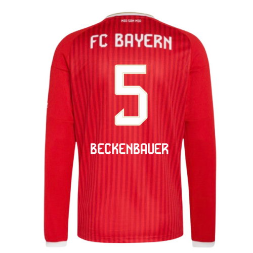 2026-2027 Bayern Munich Long Sleeve Home Shirt (Beckenbauer 5)