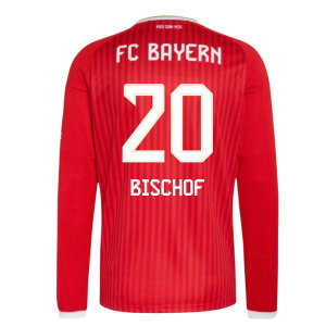 2026-2027 Bayern Munich Long Sleeve Home Shirt (Bischof 20)