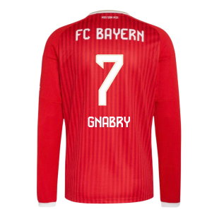 2026-2027 Bayern Munich Long Sleeve Home Shirt (Gnabry 7)