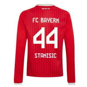 2026-2027 Bayern Munich Long Sleeve Home Shirt (Kids) (Stanisic 44)