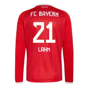 2026-2027 Bayern Munich Long Sleeve Home Shirt (Lahm 21)
