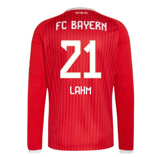 2026-2027 Bayern Munich Long Sleeve Home Shirt (Lahm 21)