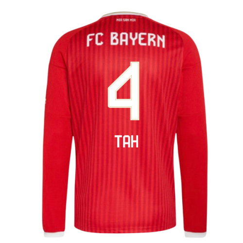 2026-2027 Bayern Munich Long Sleeve Home Shirt (Tah 4)