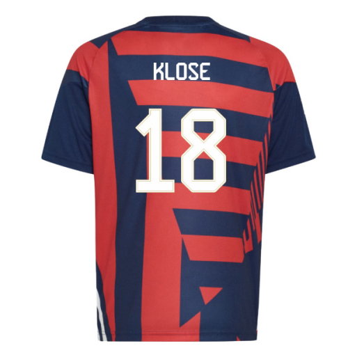2026-2027 Bayern Munich Pre-Match Shirt (Night Indigo) - Kids (Klose 18)