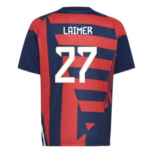 2026-2027 Bayern Munich Pre-Match Shirt (Night Indigo) - Kids (Laimer 27)