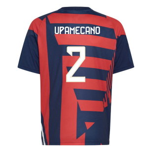 2026-2027 Bayern Munich Pre-Match Shirt (Night Indigo) - Kids (Upamecano 2)