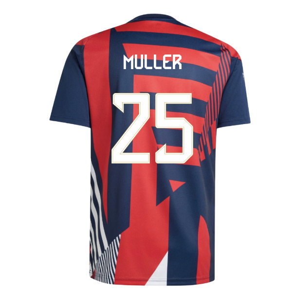 2026-2027 Bayern Munich Pre-Match Shirt (Night Indigo) (Muller 25)