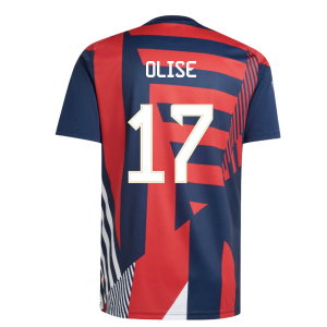 2026-2027 Bayern Munich Pre-Match Shirt (Night Indigo) (Olise 17)