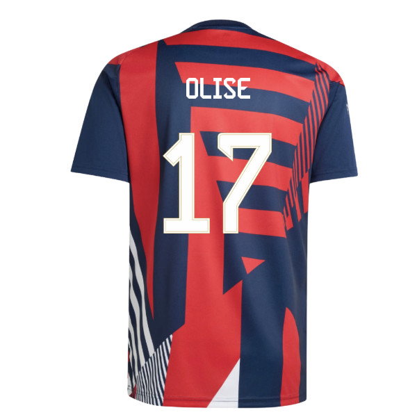 2026-2027 Bayern Munich Pre-Match Shirt (Night Indigo) (Olise 17)