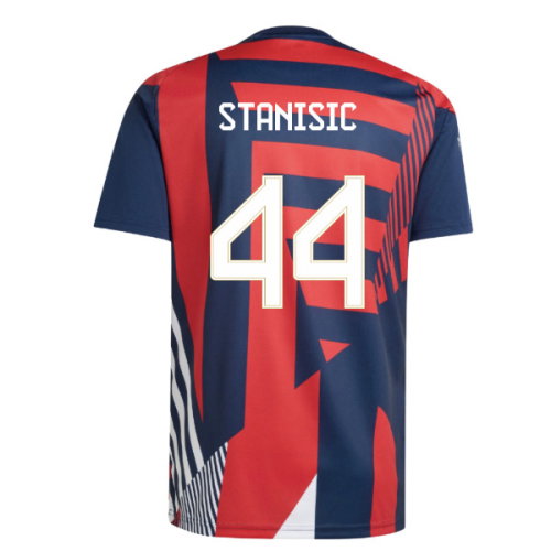 2026-2027 Bayern Munich Pre-Match Shirt (Night Indigo) (Stanisic 44)