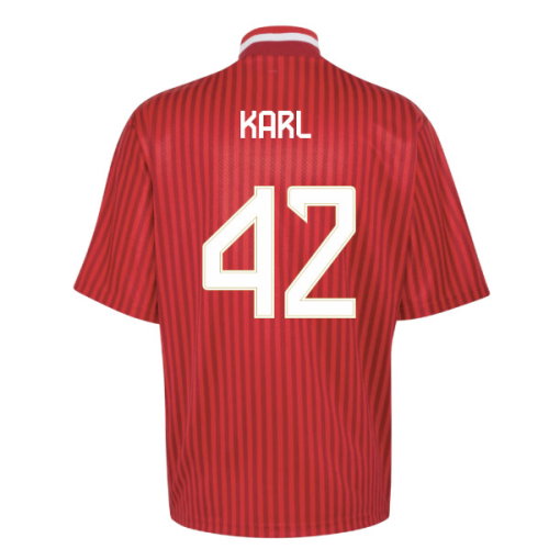 2026-2027 Bayern Munich Street Jersey (Better Scarlet) (Karl 42)