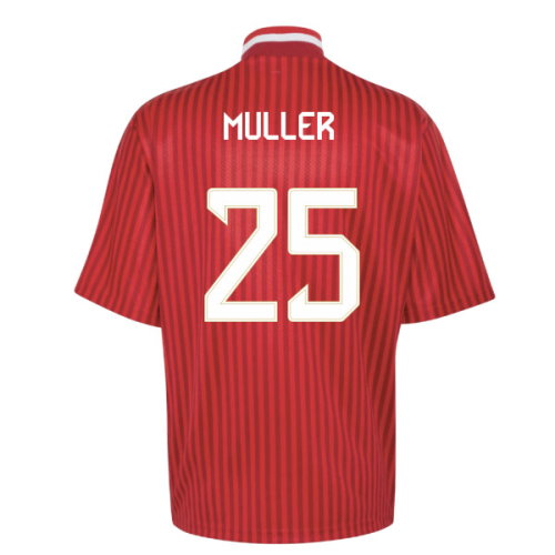 2026-2027 Bayern Munich Street Jersey (Better Scarlet) (Muller 25)