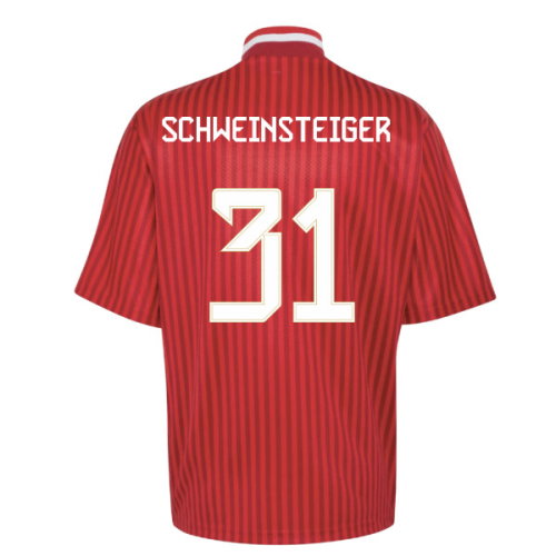 2026-2027 Bayern Munich Street Jersey (Better Scarlet) (Schweinsteiger 31)