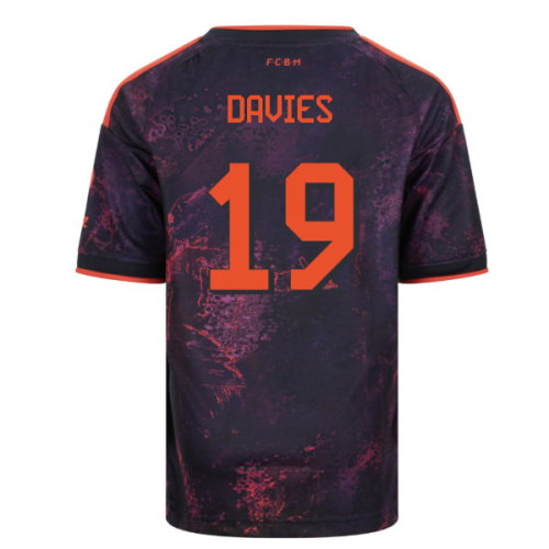 2026-2027 Bayern Munich Third Shirt (Kids) (Davies 19)