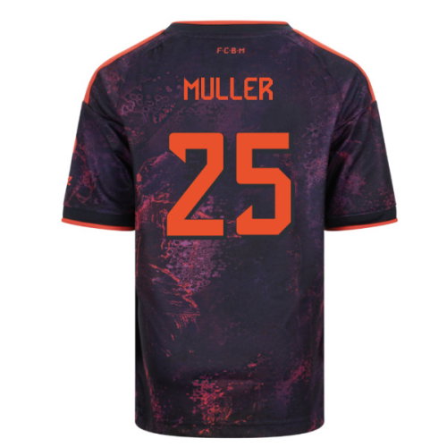 2026-2027 Bayern Munich Third Shirt (Kids) (Muller 25)