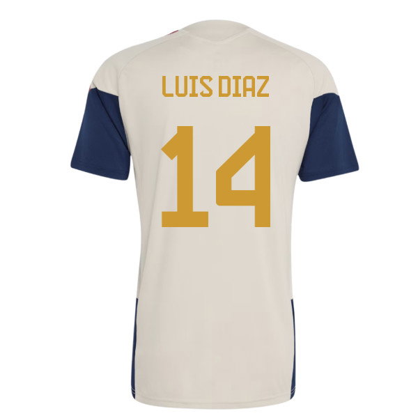 2026-2027 Bayern Munich Training Jersey (Alumina) (Luis Diaz 14)