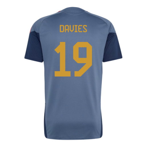 2026-2027 Bayern Munich Training Jersey (Preloved Ink) (Davies 19)