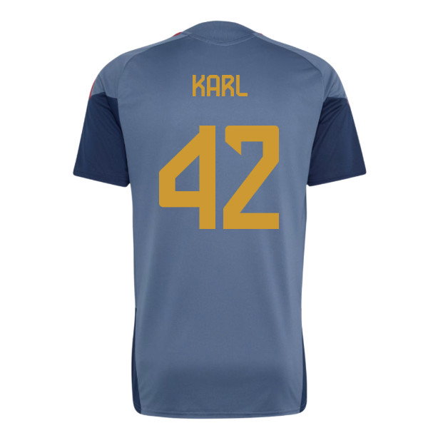 2026-2027 Bayern Munich Training Jersey (Preloved Ink) (Karl 42)
