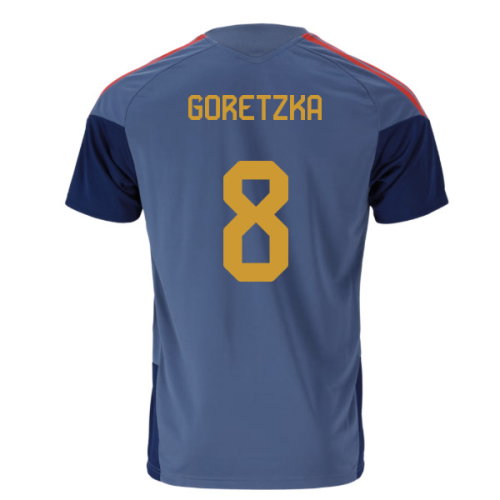 2026-2027 Bayern Munich Training Jersey (Preloved Ink) - Kids (Goretzka 8)