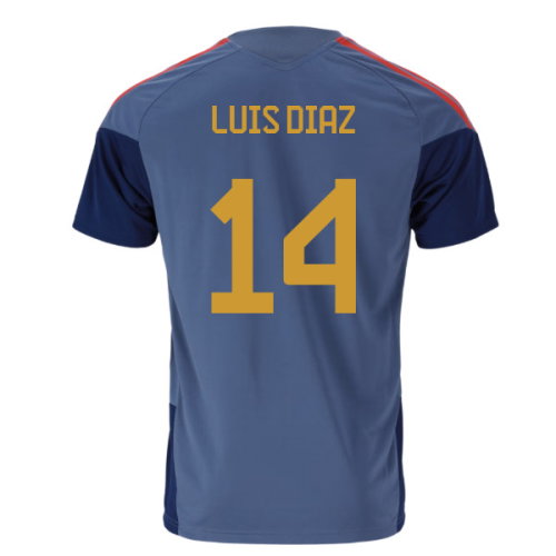 2026-2027 Bayern Munich Training Jersey (Preloved Ink) - Kids (Luis Diaz 14)