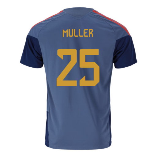 2026-2027 Bayern Munich Training Jersey (Preloved Ink) - Kids (Muller 25)