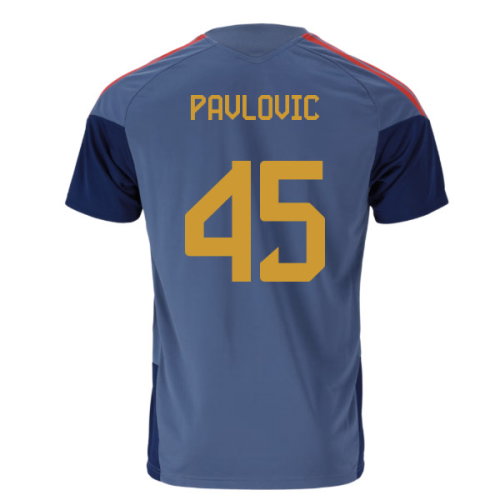 2026-2027 Bayern Munich Training Jersey (Preloved Ink) - Kids (Pavlovic 45)