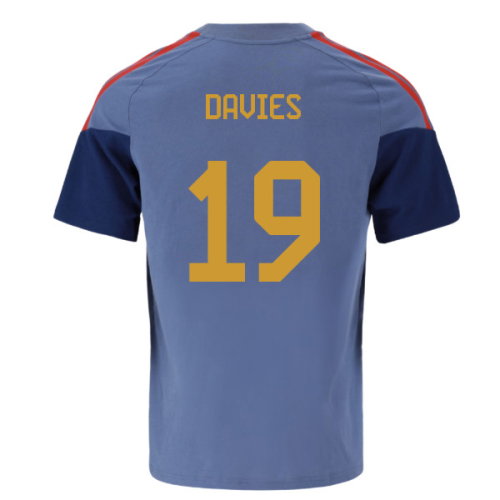 2026-2027 Bayern Munich Training Tee (Preloved Ink) (Davies 19)