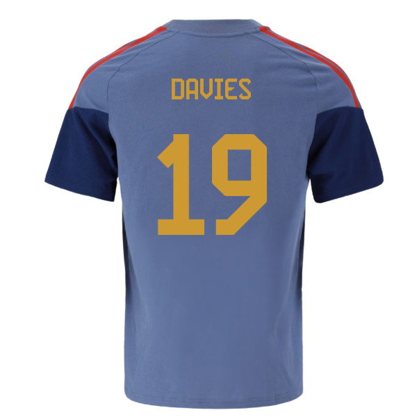2026-2027 Bayern Munich Training Tee (Preloved Ink) (Davies 19)