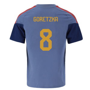 2026-2027 Bayern Munich Training Tee (Preloved Ink) (Goretzka 8)