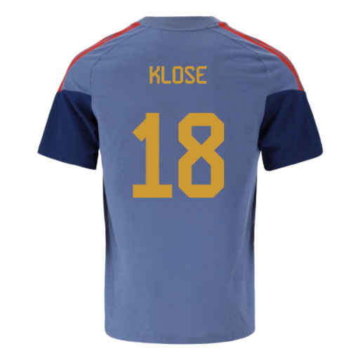 2026-2027 Bayern Munich Training Tee (Preloved Ink) (Klose 18)