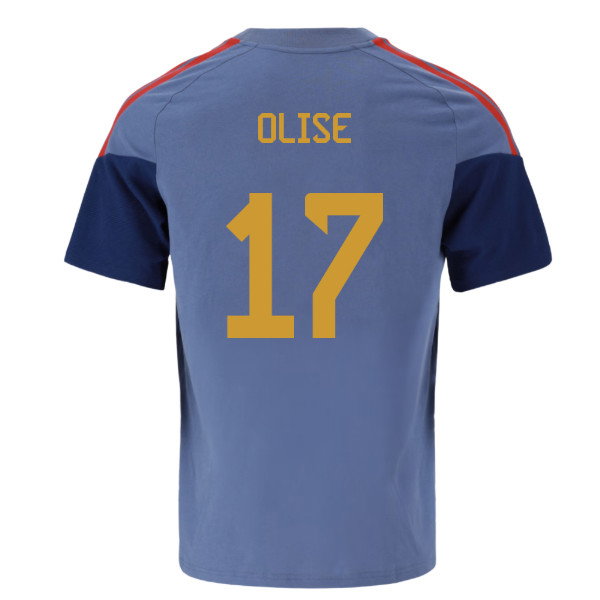 2026-2027 Bayern Munich Training Tee (Preloved Ink) (Olise 17)