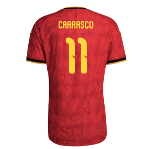 2026-2027 Belgium Authentic Home Shirt (Carrasco 11)