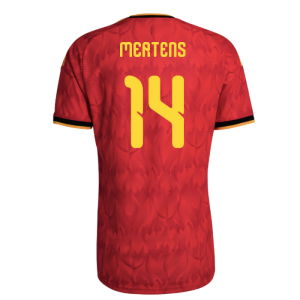 2026-2027 Belgium Authentic Home Shirt (Mertens 14)