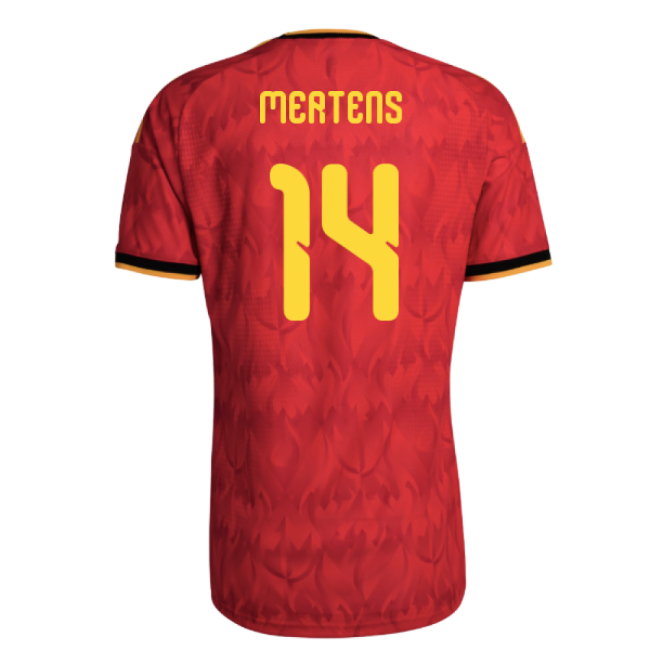 2026-2027 Belgium Authentic Home Shirt (Mertens 14)