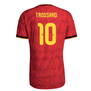 2026-2027 Belgium Authentic Home Shirt (Trossard 10)