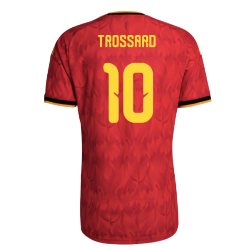 2026-2027 Belgium Authentic Home Shirt (Trossard 10)
