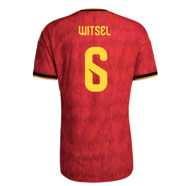 2026-2027 Belgium Authentic Home Shirt (Witsel 6)