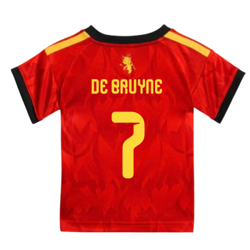 2026-2027 Belgium Home Baby Kit (De Bruyne 7)