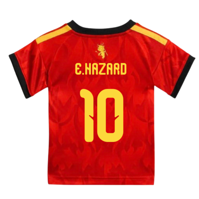 2026-2027 Belgium Home Baby Kit (E.Hazard 10)