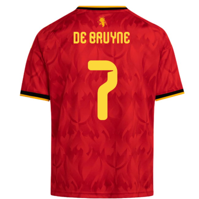 2026-2027 Belgium Home Mini Kit (De Bruyne 7)