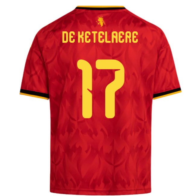 2026-2027 Belgium Home Mini Kit (De Ketelaere 17)