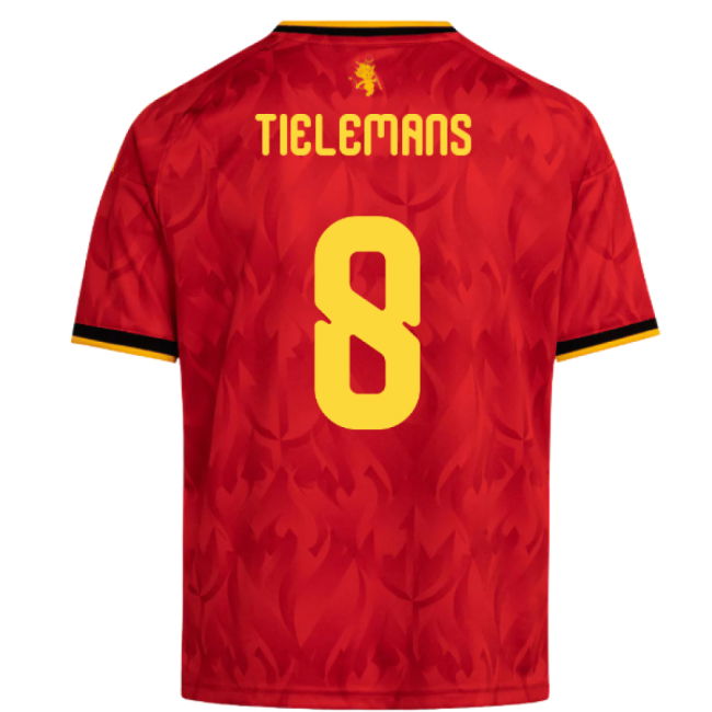 2026-2027 Belgium Home Mini Kit (Tielemans 8)