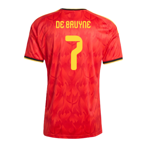 2026-2027 Belgium Home Shirt (De Bruyne 7)