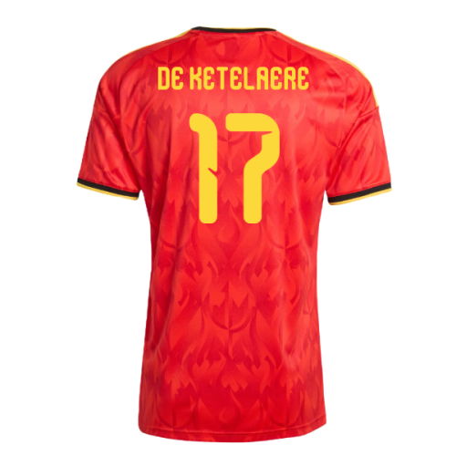 2026-2027 Belgium Home Shirt (De Ketelaere 17)